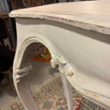 Patinated wooden console