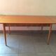 Table vintage oak year 50/60 with 2 extensions