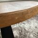 Oak Coffee table tree legs , 1970 Midcentury