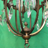 Par of Gilt bronze Chandelier C.1900 Italy