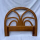Rattan headboard