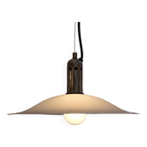 Chandelier in chrome and perspex editor 9t, Italy 1970