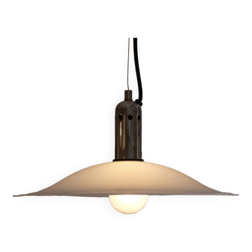 Suspension en chrome et perspex éditeur 9t, Italie 1970
