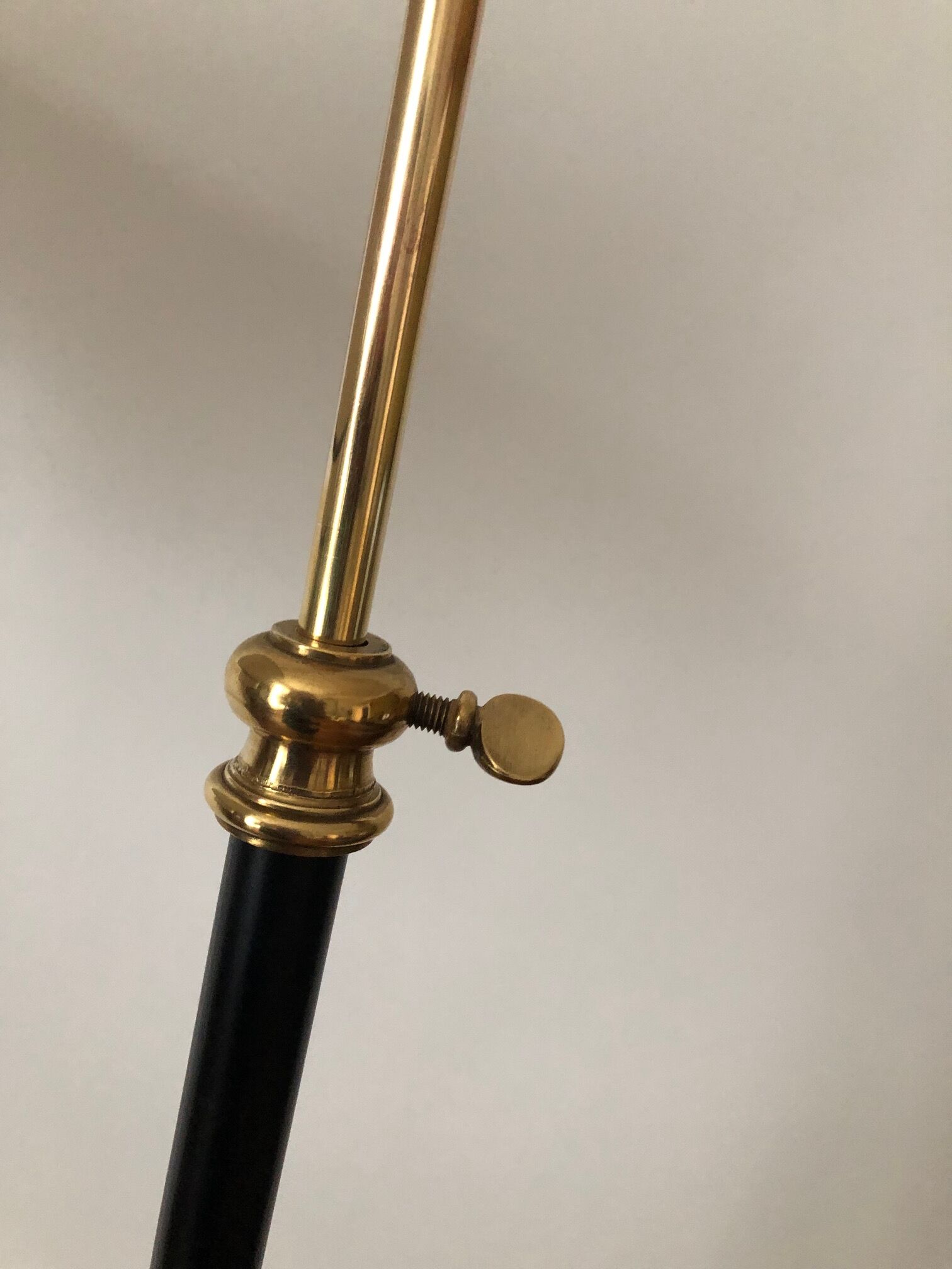 Triple floor lamp rises down 1950-1960