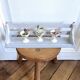 Wooden wall shelf