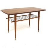 Scandinavian teak coffee table, Sweden, 1950