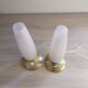 A pair of bedside lamps, 1960s.