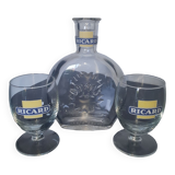Ricard Carafe with matching glasses