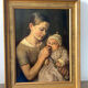 Old portrait of a young girl 1897