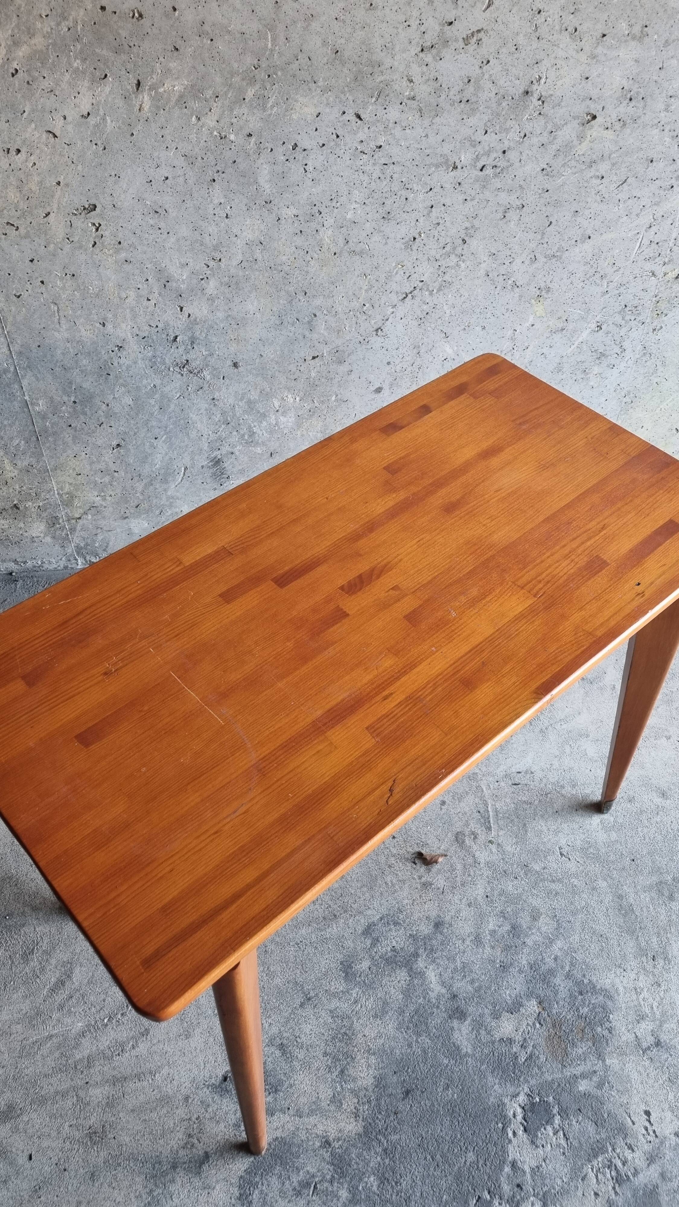 Vintage compass foot desk