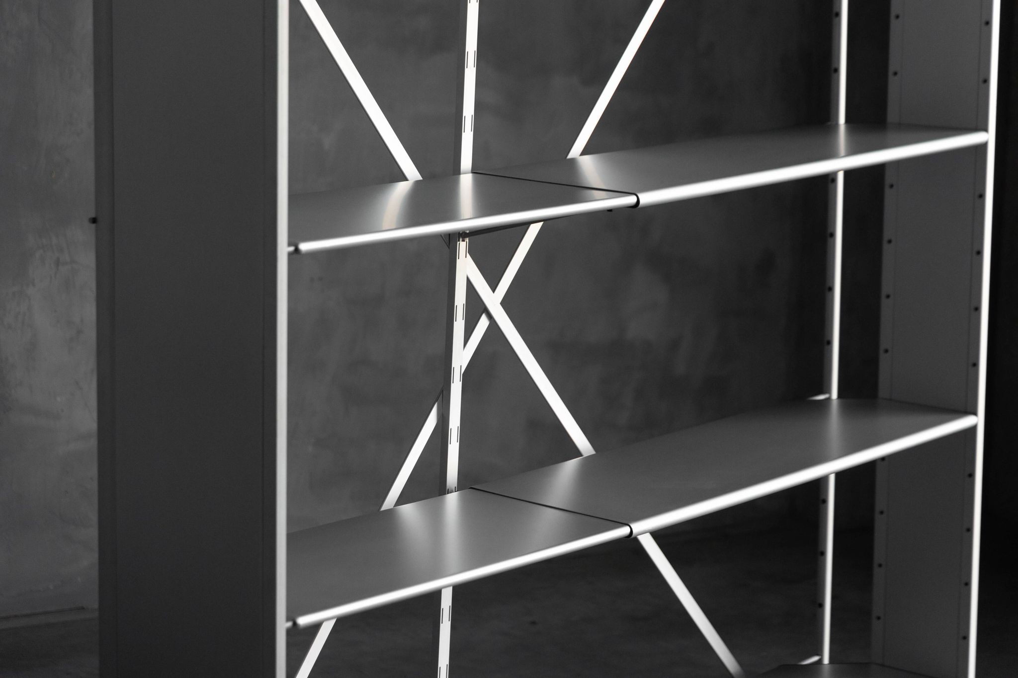 Fra Dolcino Shelving Unit by Mireille Rivier & Paolo Pallucco, Italy, 1884