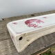 Limoges porcelain wall shelf Chapus Freres / Ceramic bathroom