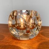 Vintage German glass table lamp by Peill & Putzler.
