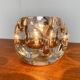 Vintage German glass table lamp by Peill & Putzler.