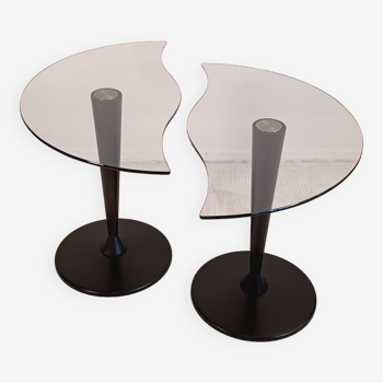 Ligne Roset half-moon tables