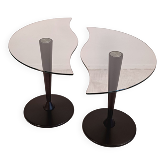 Ligne Roset half-moon tables