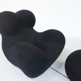 Armchair and ottoman "Big Mama" by Gaetano Pesce for B&B Italia