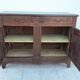 Louis XVI walnut buffet from the 19th century.