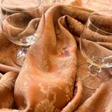 Nappe en soie damasse 19th