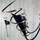 Vintage Chandelier and Pair of Wall Lights