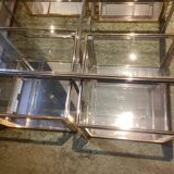 Coffee table and 4 nesting tables