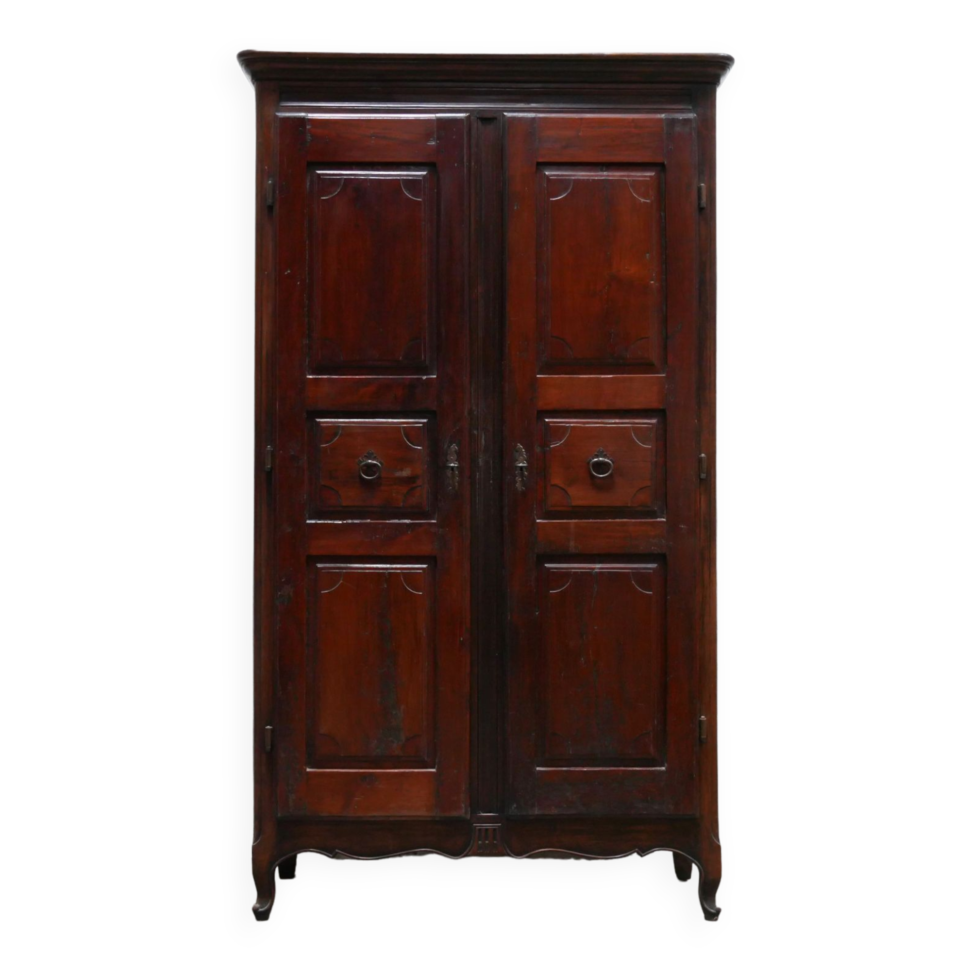 Antique wooden wardrobe