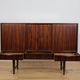 Commode en palissandre du milieu du siècle par E. W. Bach pour Sejling Skabe, Danemark, années 1960.