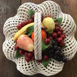 Fruit basket in dabbling