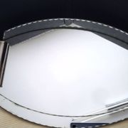 Plateau miroir ancien biseauté