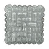 Moulded glass ceiling