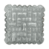 Moulded glass ceiling