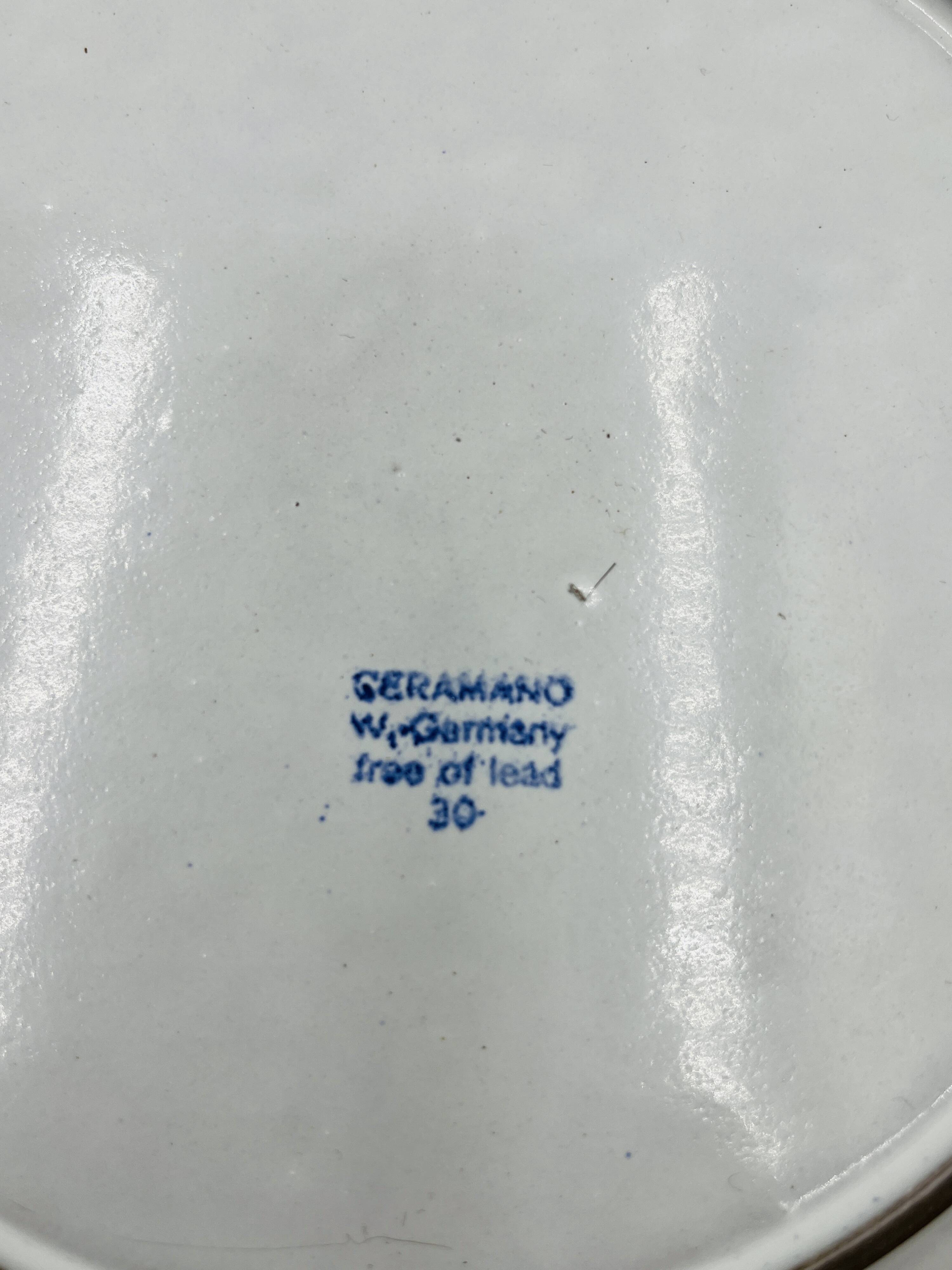 Lot of 4 Céramano Epsilon Soup Plates by Karl Leutner