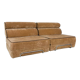 Vintage velvet two seater daybed design sleeper sofa