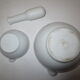 Mortar duo with white porcelain pestle