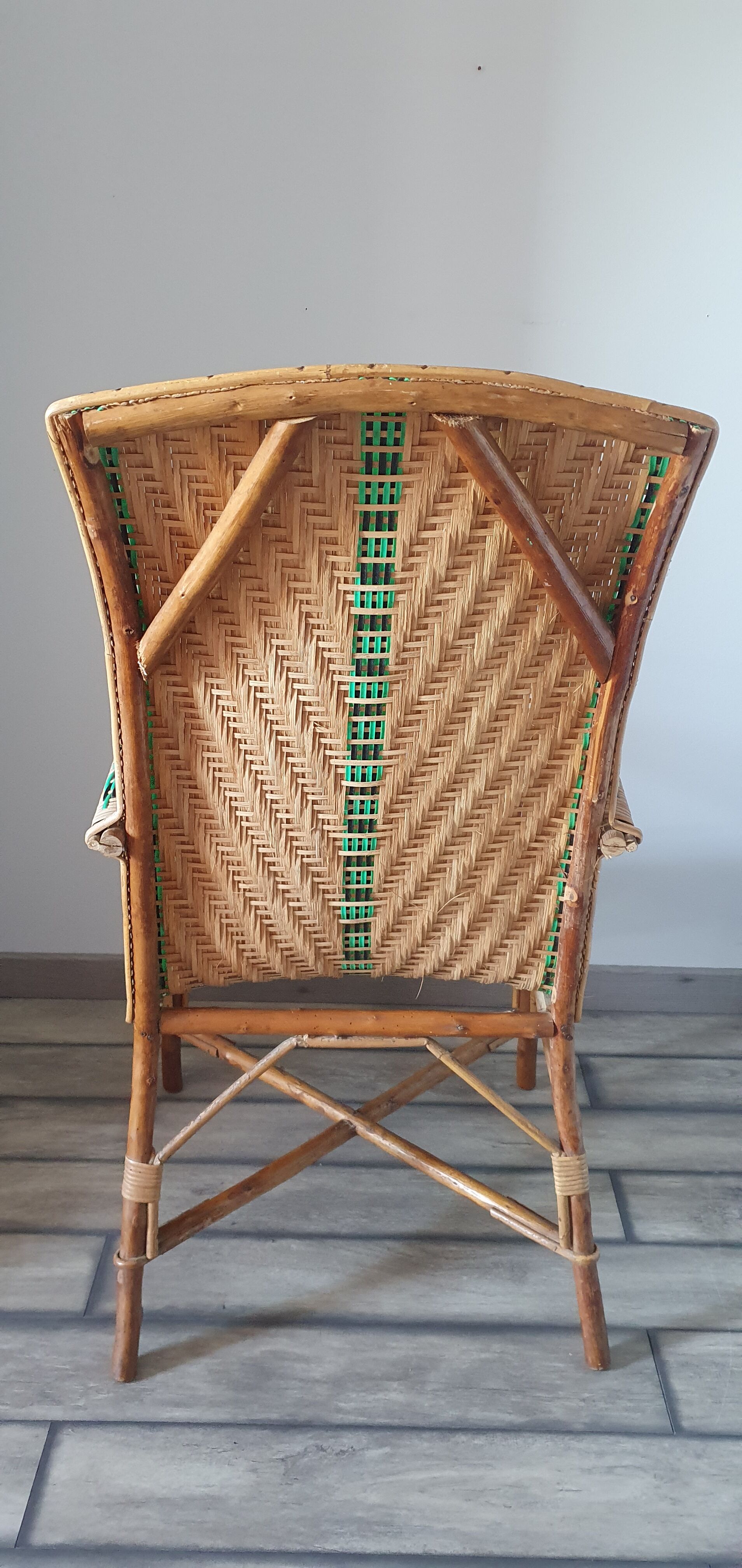 Fauteuil en rotin