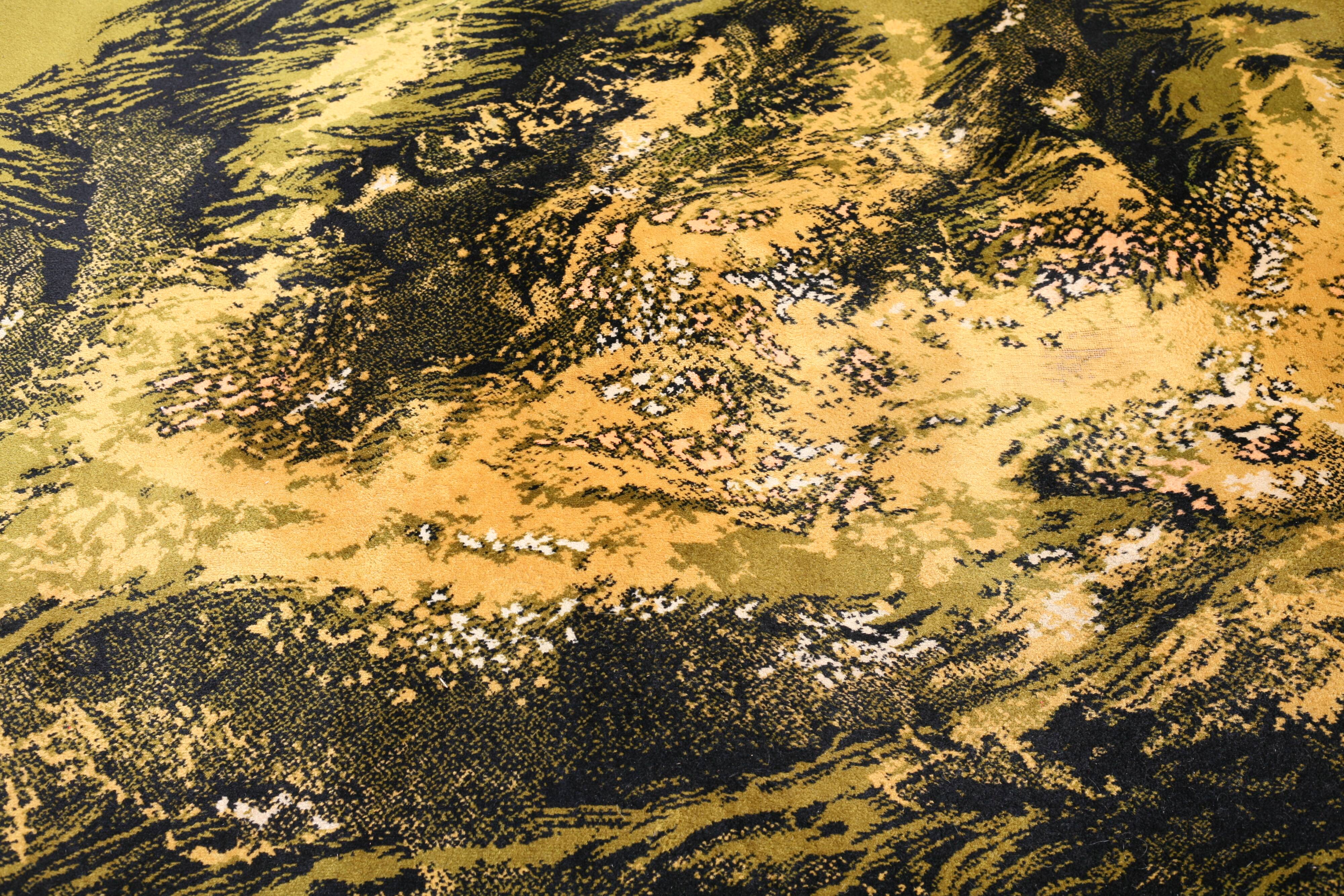 Rug by René Furonon. France, circa 1960