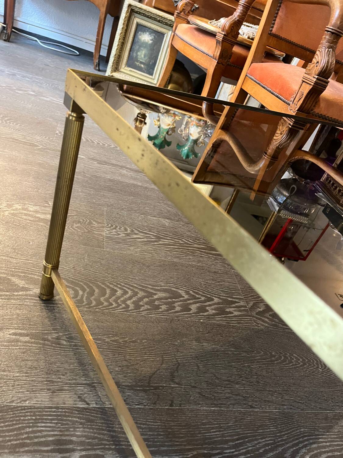 1960s design coffee table, Ramsay style decoration