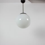 1950's, glass & bakelite pendant, Czechoslovakia