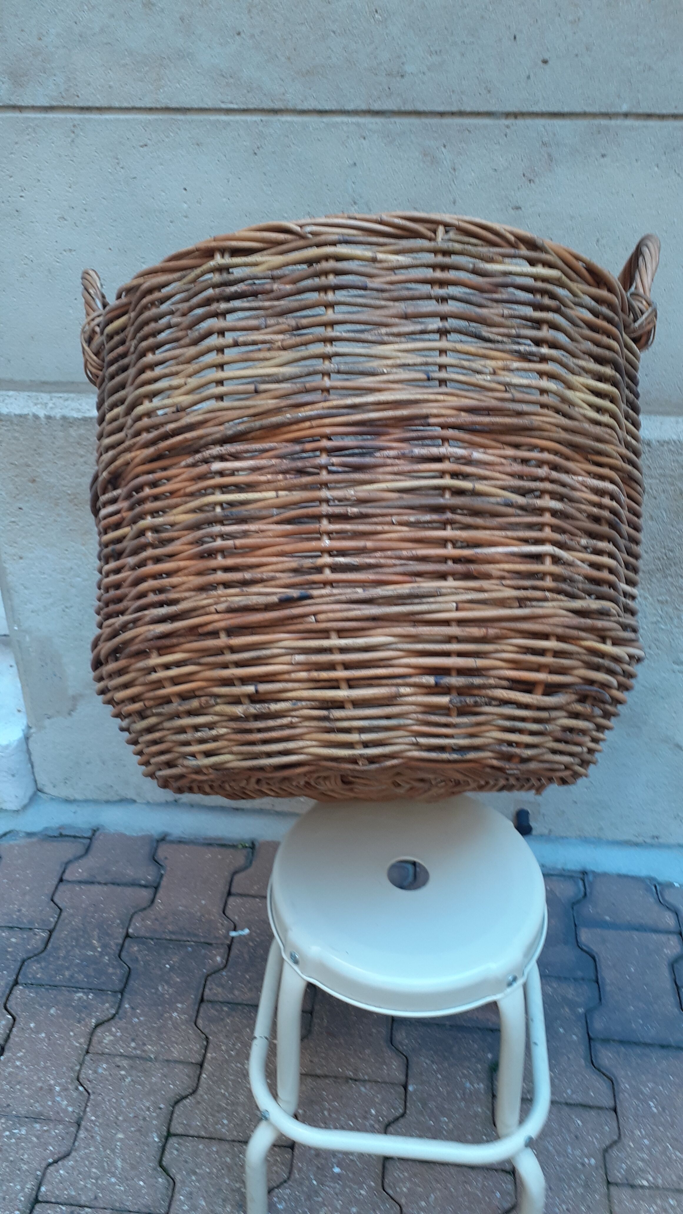 Large wicker basket