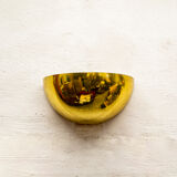 Brass wall lamp Italy 70s