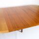 Table à manger ronde avec rallonges - Teck - Grete Jalk - P. Jeppesen - Années 1960