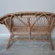 Childrens rattan sofa