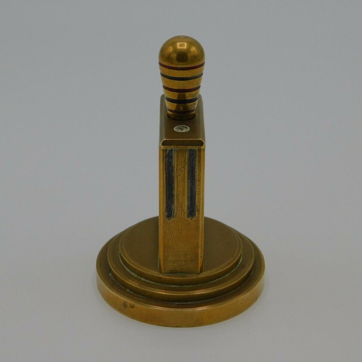 Paperweight - Brass Pyrogen - Art Deco