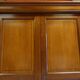Wardrobe two doors empire style wood merisier