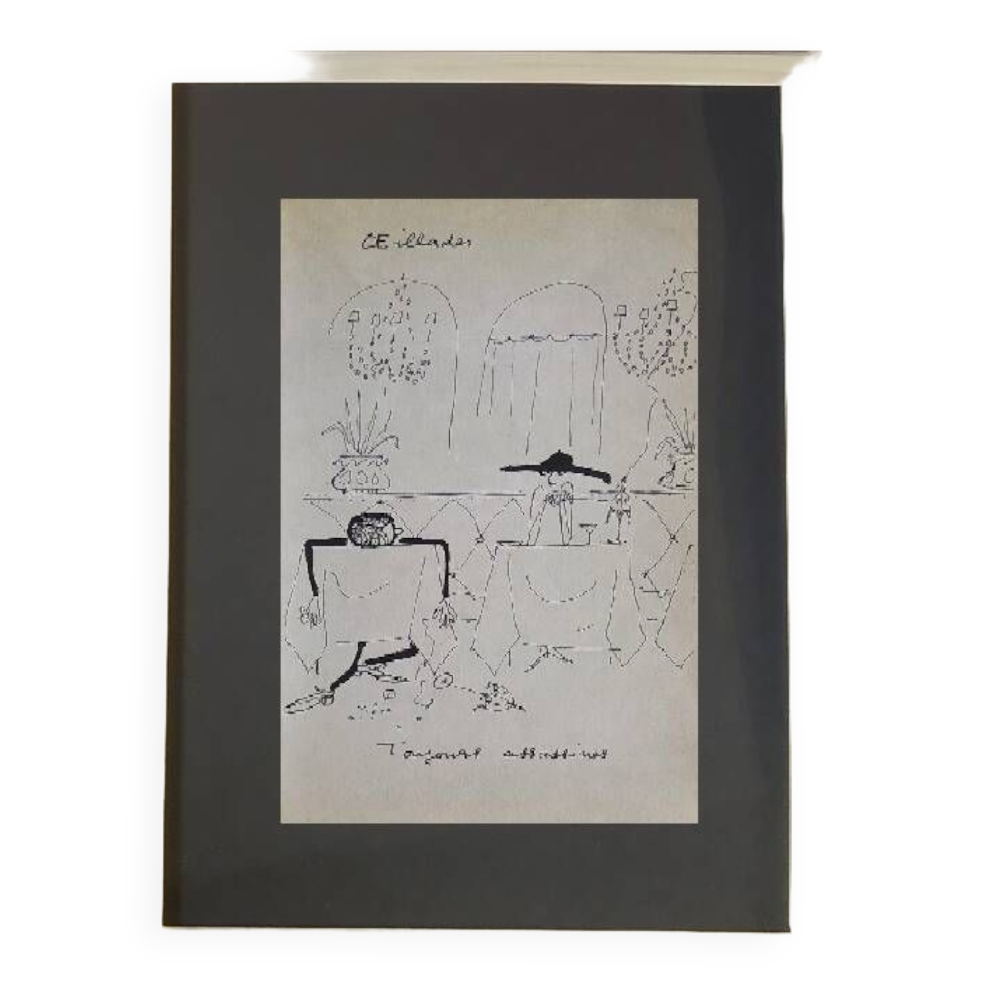 Daninos illustrations from 1962 “Oeillades”