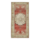 Turkish Vintage Anatolian Rug 100 cm x 205 cm