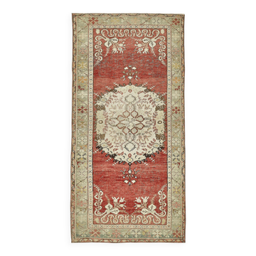 Turkish Vintage Anatolian Rug 100 cm x 205 cm