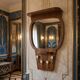 Art Deco mirror wardrobe, Poland, 1940s