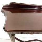 Ebonized Beech Console Table, Vintage 1960s Italian Design, Excellent