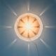Ceiling light from Peill & Putzler, Germany, 1970s